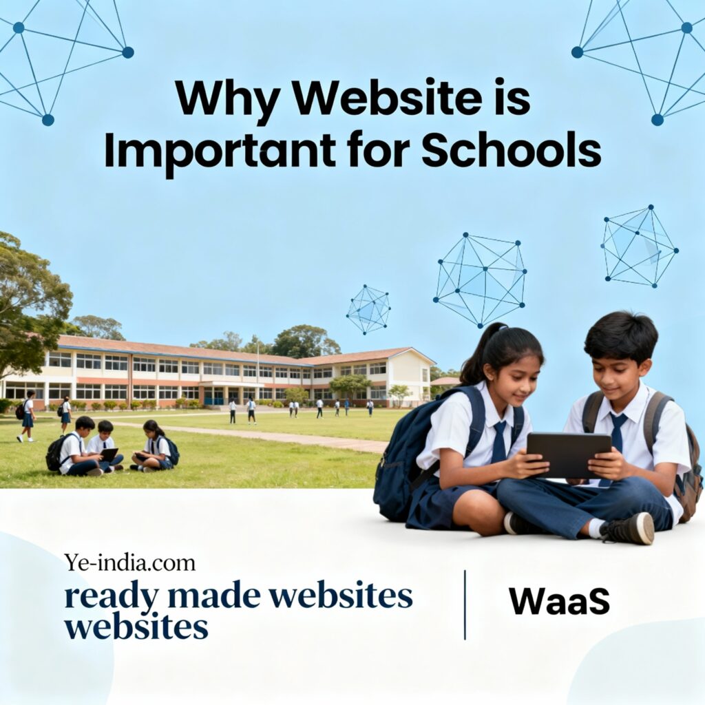 website importance in schools