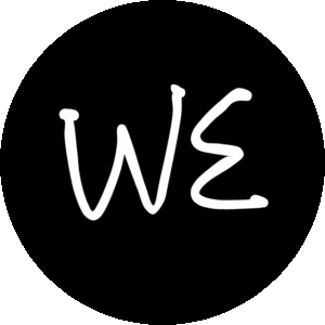 WE logo uploaded on www.wordsmithsenterprize.com website